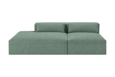 Jasmine Left Chaise Open Sofa in Roni Nane