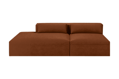 Jasmine Left Chaise Open Sofa in Marfa Pluto