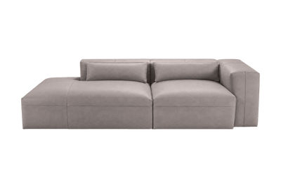 Jasmine Left Chaise Sofa in Momo Ash