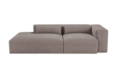 Jasmine Left Chaise Sofa in Dante Cos