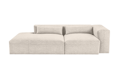 Jasmine Left Chaise Sofa in Mosquito Cracker