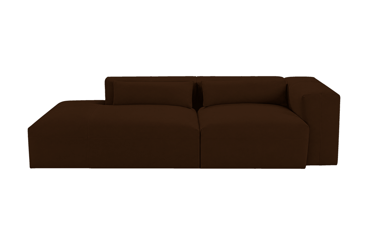 Jasmine Left Chaise Sofa in Marfa Denton