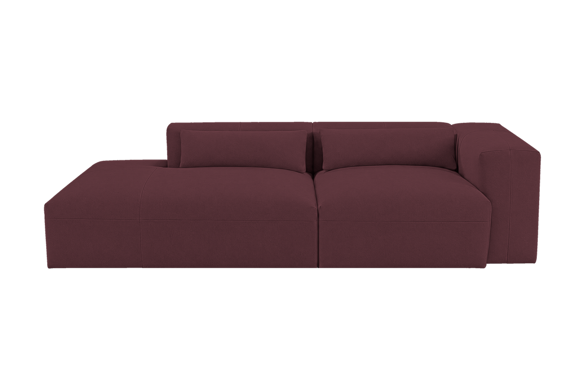 Jasmine Left Chaise Sofa in Fresco Figaro
