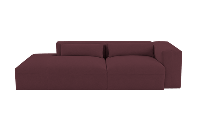 Jasmine Left Chaise Sofa in Fresco Figaro
