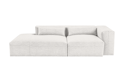 Jasmine Left Chaise Sofa in Mosquito Foam