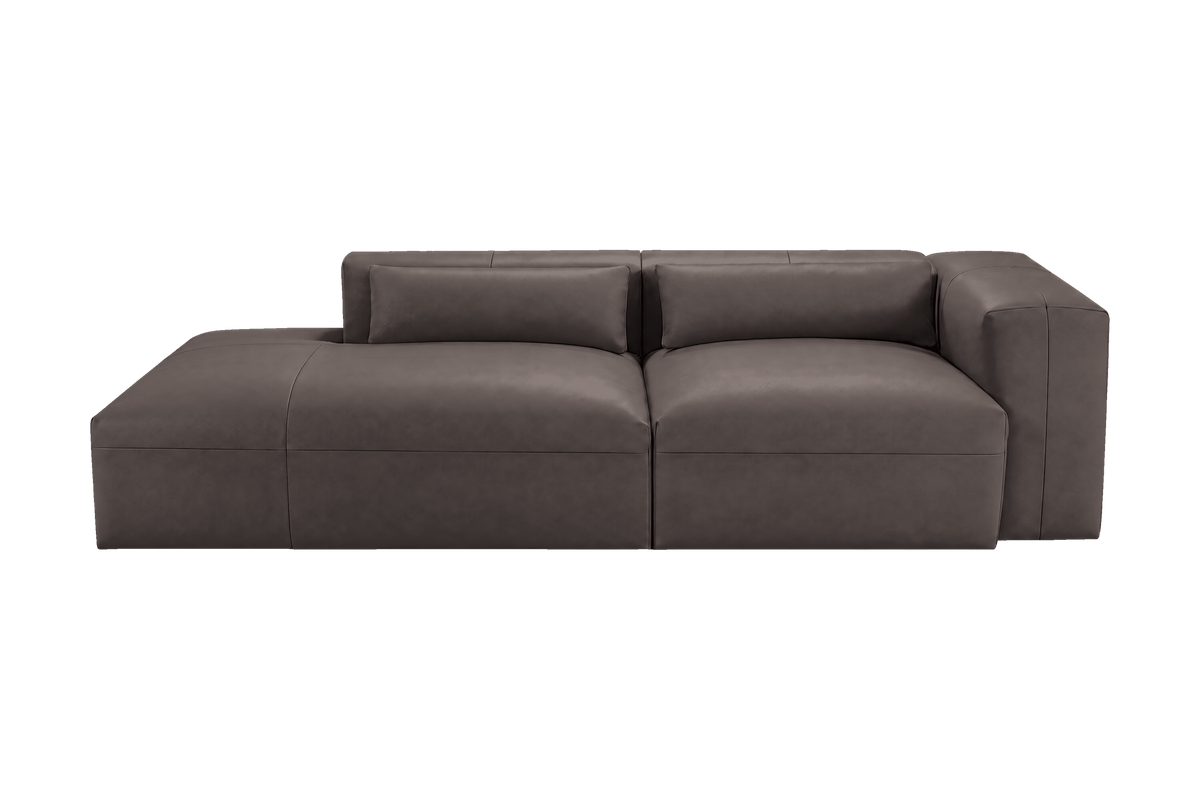 Jasmine Left Chaise Sofa in Momo Lola