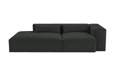 Jasmine Left Chaise Sofa in Mosquito Lola