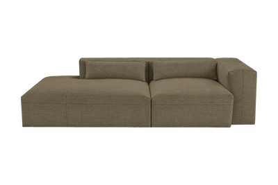 Jasmine Left Chaise Sofa in Mosquito Malibu