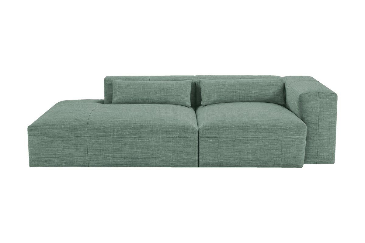 Jasmine Left Chaise Sofa in Roni Nane