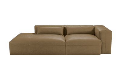 Jasmine Left Chaise Sofa in Momo Olivia