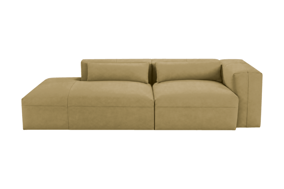 Jasmine Left Chaise Sofa in Marfa Olivia