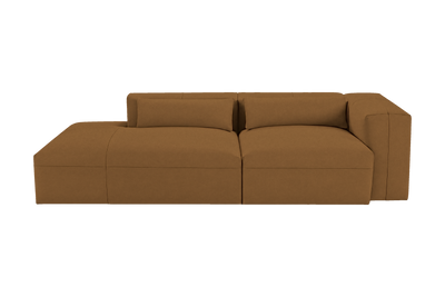 Jasmine Left Chaise Sofa in Felix Pisco