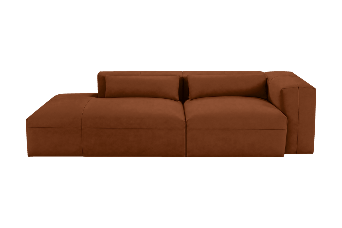Jasmine Left Chaise Sofa in Marfa Pluto