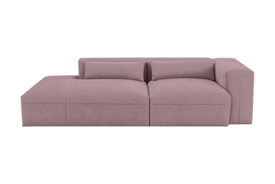 Jasmine Left Chaise Sofa in Fresco Saint-Tropez