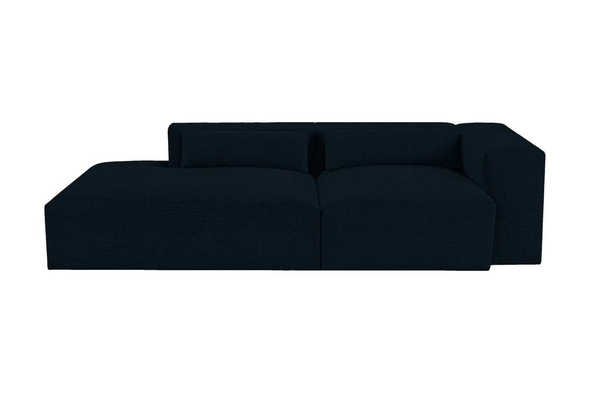 Jasmine Left Chaise Sofa in Mosquito Tenerife