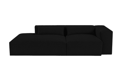 Jasmine Left Chaise Sofa in Mosquito Yves