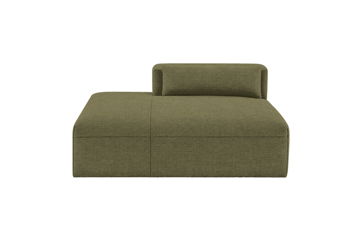 Jasmine Chaise Left in Mosquito Sycamore