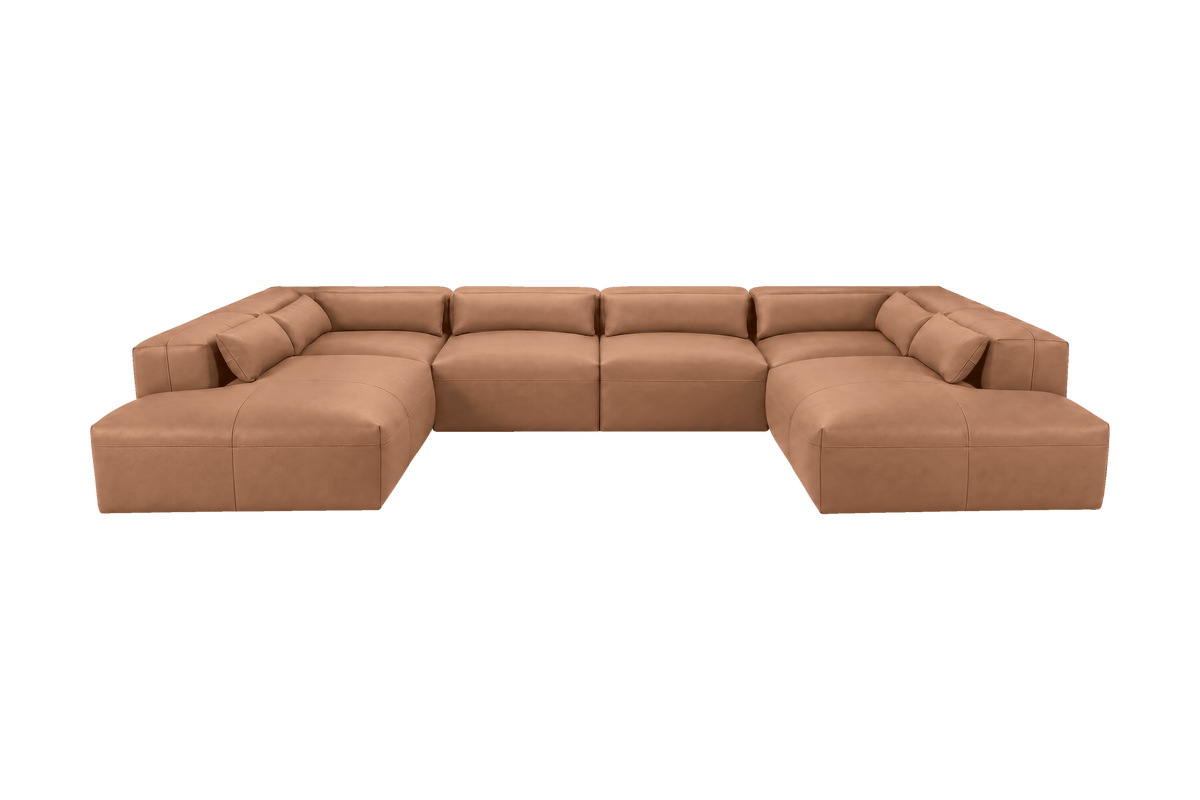 Jasmine Luxe Open U Shape in Momo Camel