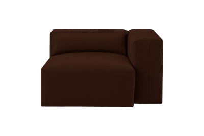 Jasmine Chair One Arm Right in Momo Biscuit
