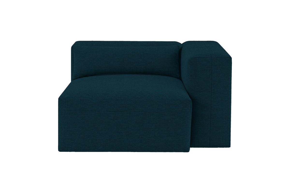 Jasmine Chair One Arm Right in Roni Deep Lake