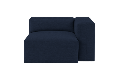 Jasmine Chair One Arm Right in Roni Ember Blue