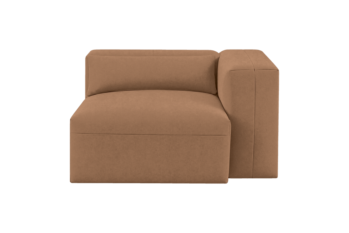 Jasmine Chair One Arm Right in Fresco Hazel
