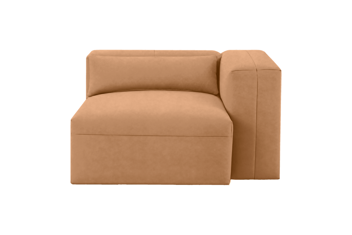 Jasmine Chair One Arm Right in Dante Les Yeux