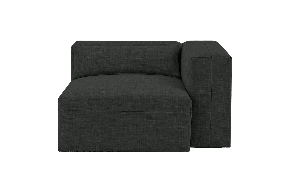 Jasmine Chair One Arm Right in Mosquito Lola