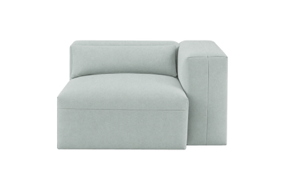 Jasmine Chair One Arm Right in Fresco Meteor