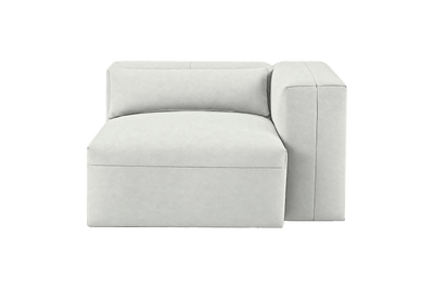 Jasmine Chair One Arm Right in Felix Milky