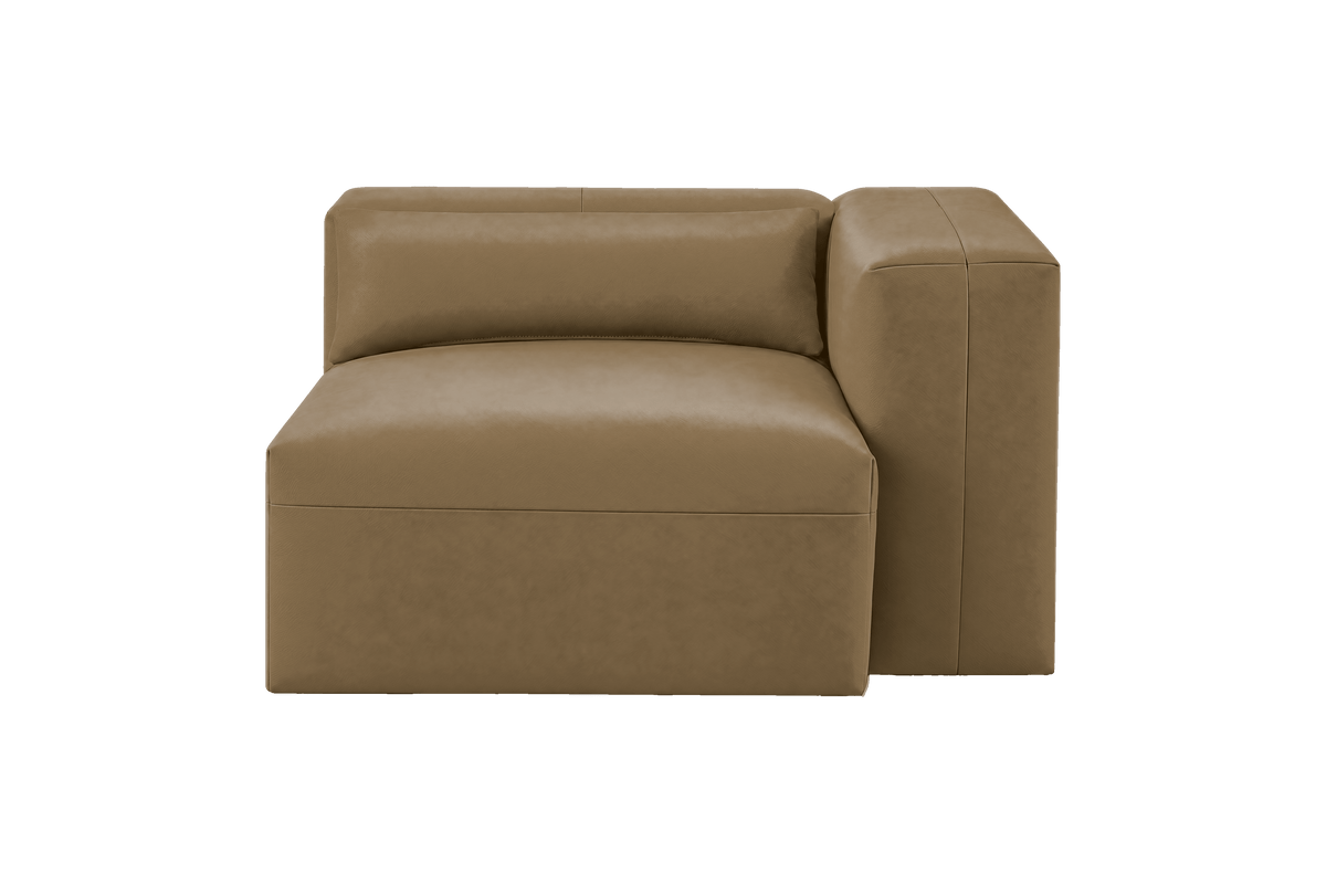 Jasmine Chair One Arm Right in Momo Olivia