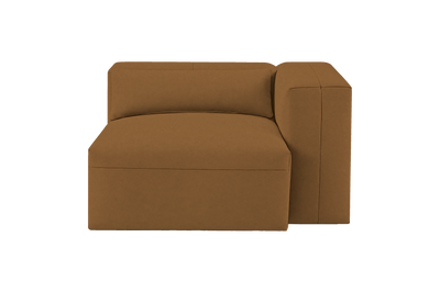 Jasmine Chair One Arm Right in Felix Pisco
