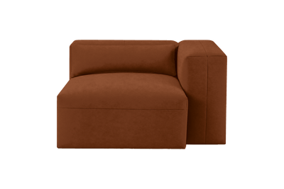 Jasmine Chair One Arm Right in Marfa Pluto