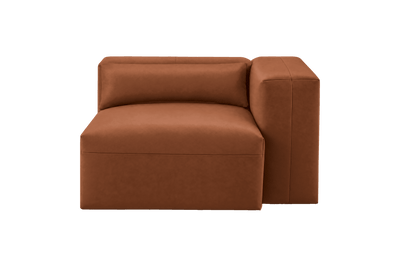 Jasmine Chair One Arm Right in Momo Porto