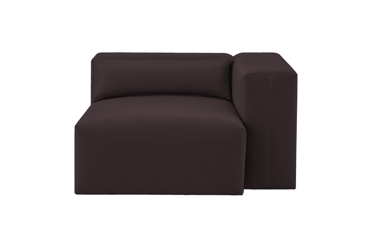 Jasmine Chair One Arm Right in Momo Rollie