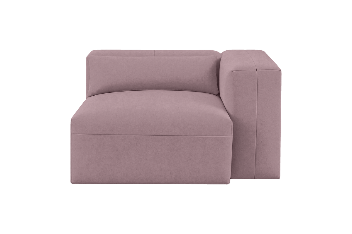 Jasmine Chair One Arm Right in Fresco Saint-Tropez