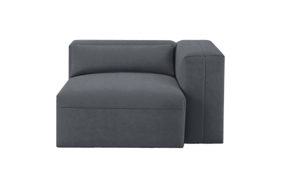 Jasmine Chair One Arm Right in Dante Shark
