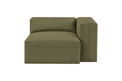 Jasmine Chair One Arm Right in Mosquito Sycamore