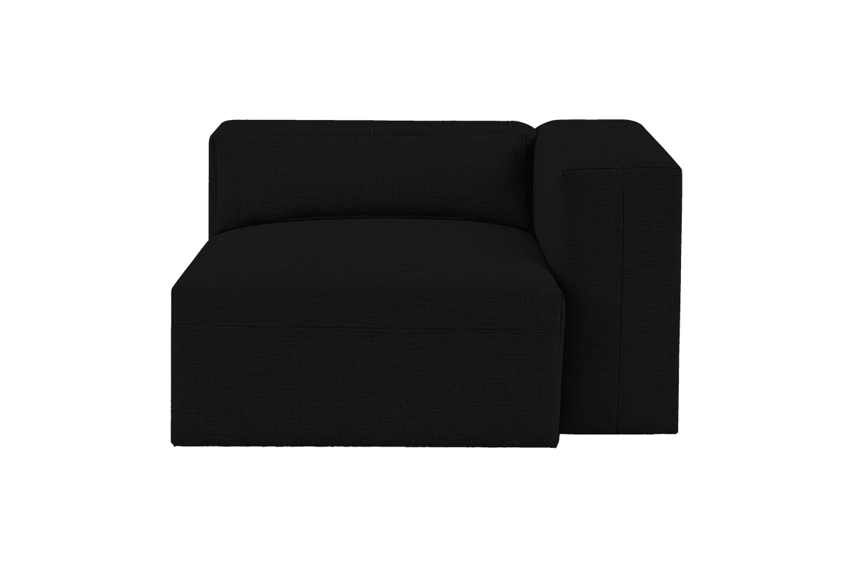 Jasmine Chair One Arm Right in Mosquito Yves