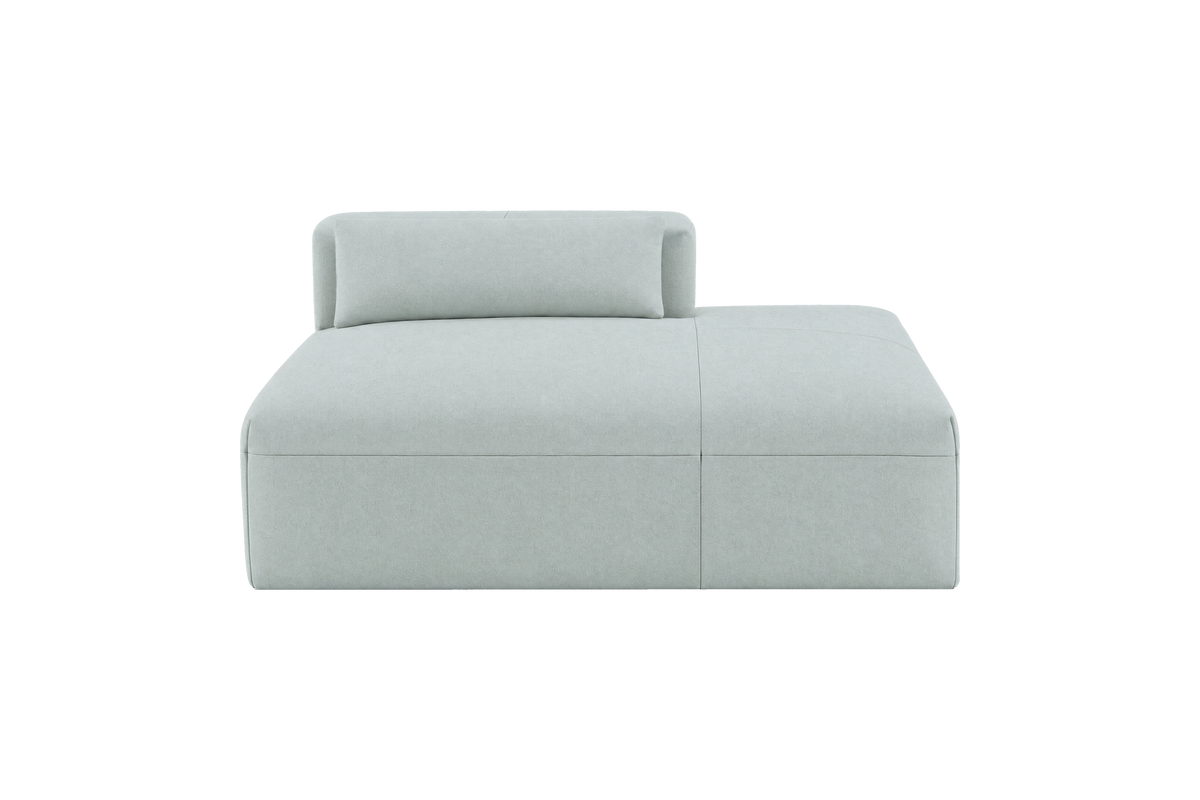 Jasmine Chaise Right in Fresco Meteor