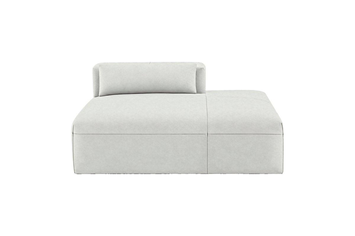 Jasmine Chaise Right in Felix Milky