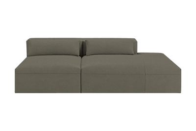 Jasmine Right Chaise Open Sofa in Felix Cos