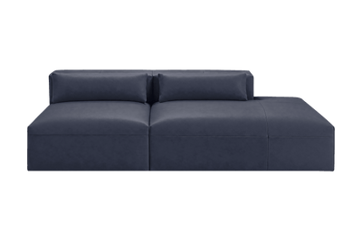 Jasmine Right Chaise Open Sofa in Momo Midnight