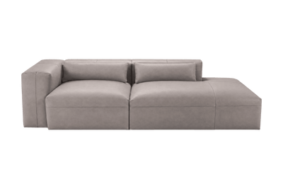 Jasmine Right Chaise Sofa in Momo Ash
