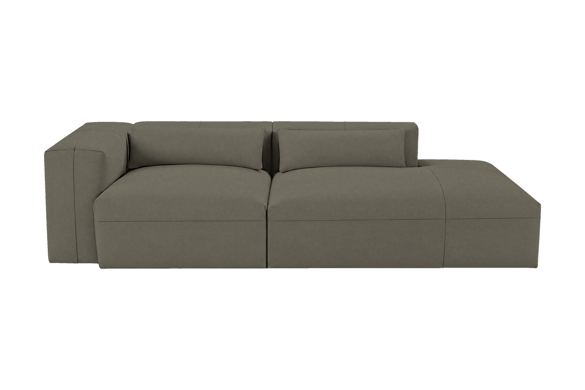 Jasmine Right Chaise Sofa in Felix Cos