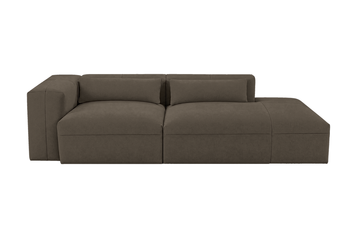 Jasmine Right Chaise Sofa in Fresco Cos