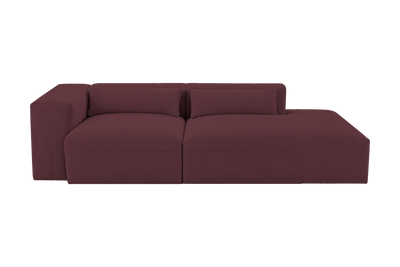 Jasmine Right Chaise Sofa in Fresco Figaro