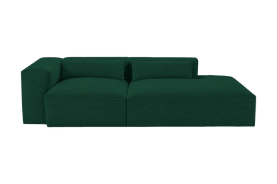 Jasmine Right Chaise Sofa in Roni Frog