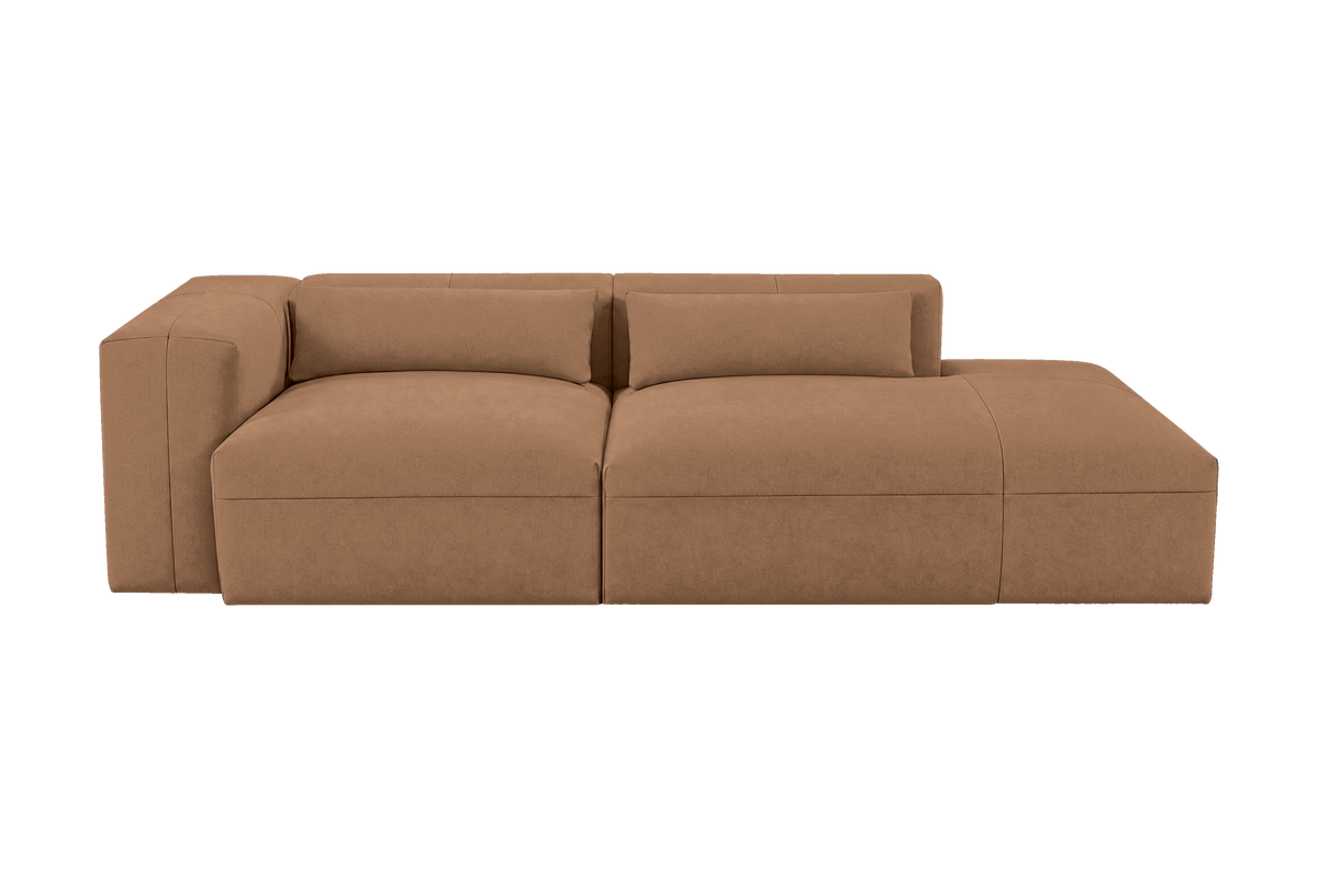 Jasmine Right Chaise Sofa in Fresco Hazel