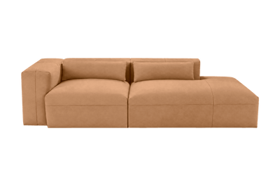 Jasmine Right Chaise Sofa in Dante Les Yeux